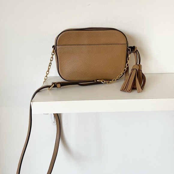 Tory Burch Brown Tassel Crossbody Bag - Picture 2 of 4